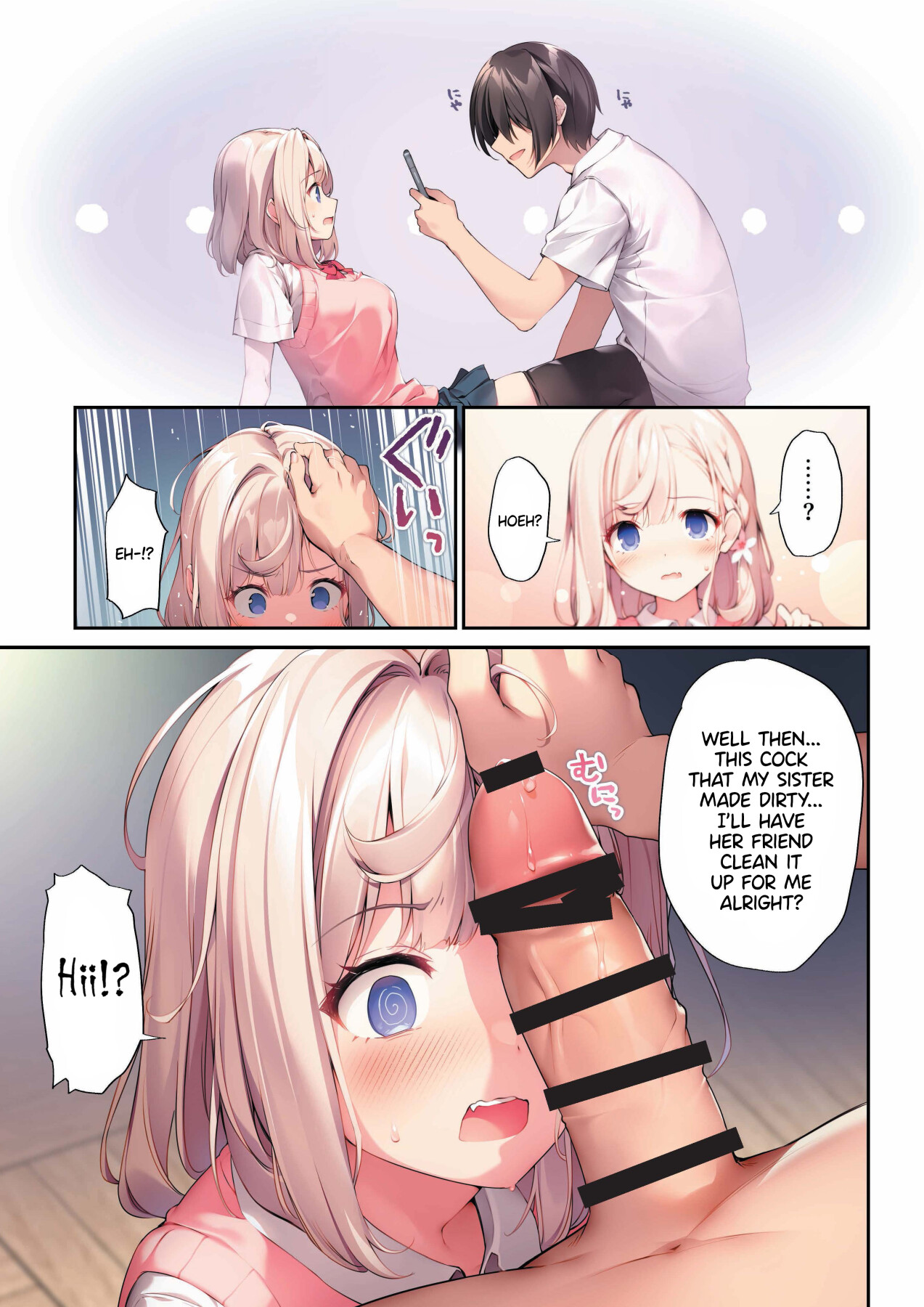 Hentai Manga Comic-A Book about using Hypno to Fuck my Little Sister-Read-10